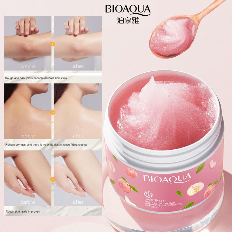 BIOAQUA Peach Extract Exfoliating Gel Face Cream