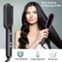 Hair Straightener Ceramic Heated Hair Brush | Brush Straightener  |  Curl Hair Different Styling